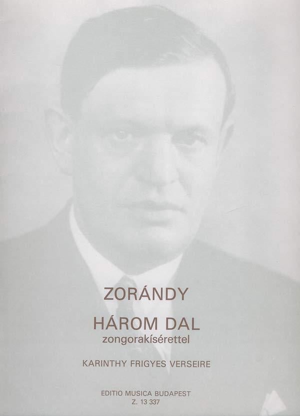 3 Lieder nach Gedichten von F. Karinthy